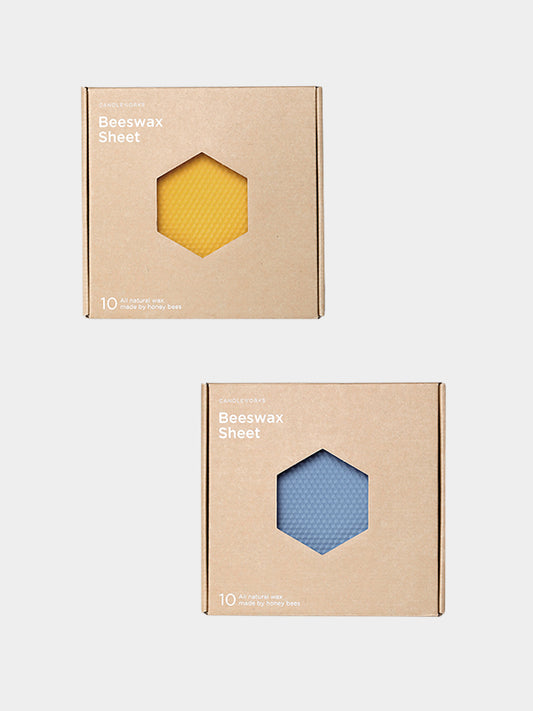 CW -   100% Pure Beeswax Sheet All Set (20 colors) 100％純蜂蠟片套裝（20種顏色）
