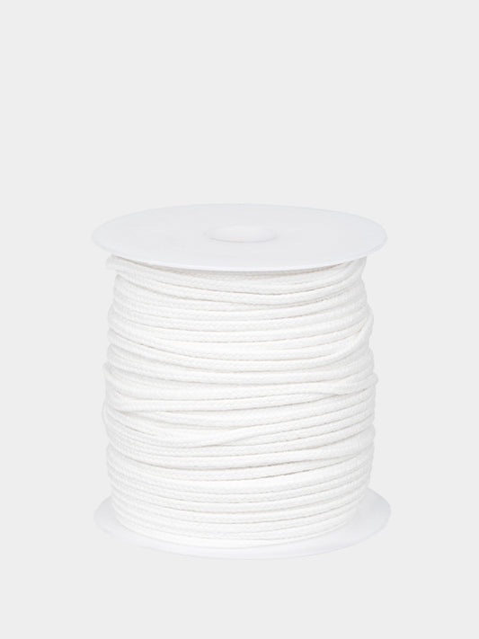 CW - White Cotton Wick No. 4 (Uncoated Wick) 白棉蠟芯 4號（無塗層蠟芯）