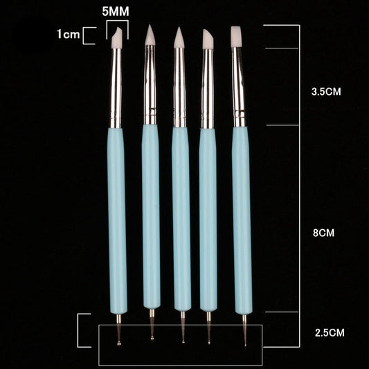 Polymer Clay Sculpting Tools 陶泥修飾筆 (5件套)