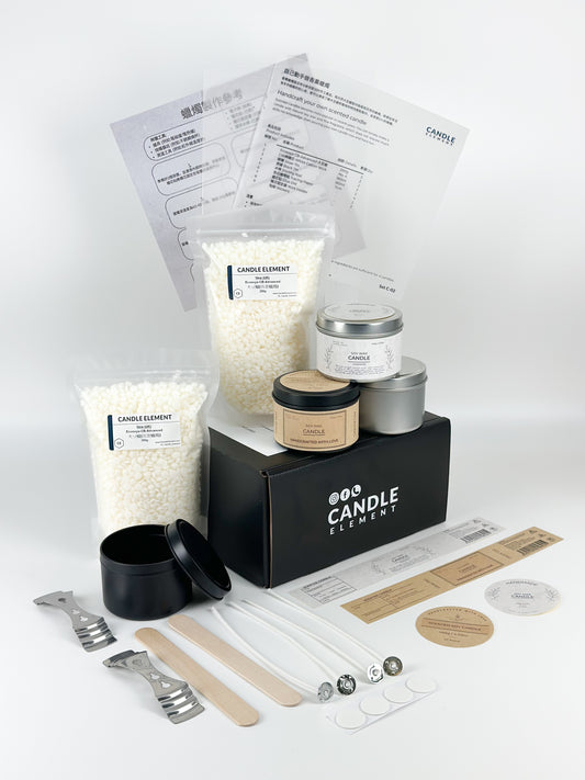 Candle DIY Kit 容器蠟燭材料包 Set C-02