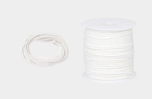 CW - White Cotton Wick No. 2 (Uncoated Wick) 白棉蠟芯 2號（無塗層蠟芯）