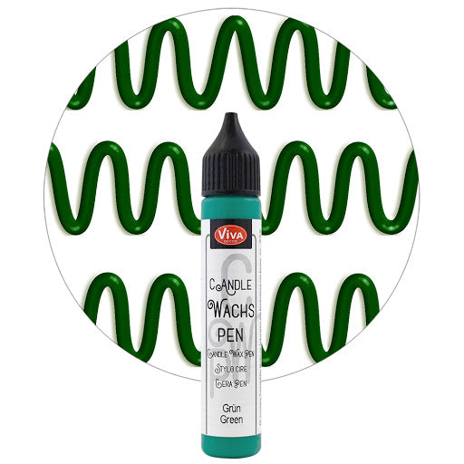 Candle Wax Pen 裝飾蠟燭筆 28ml - Green 綠