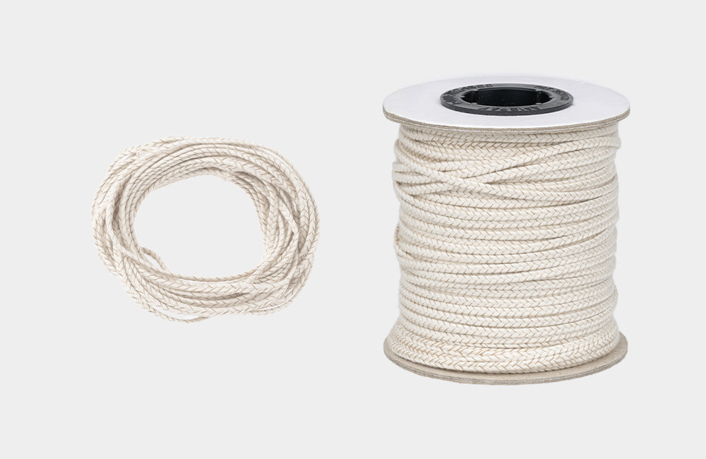 CW - Smokeless Wick No. 3 (Uncoated Wick) 無煙蠟芯 3號（無塗層蠟芯）