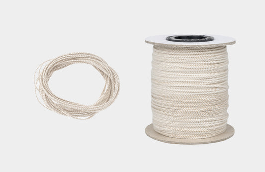 CW - Smokeless Wick No. 1 (Uncoated Wick) 無煙蠟芯 1號（無塗層蠟芯）