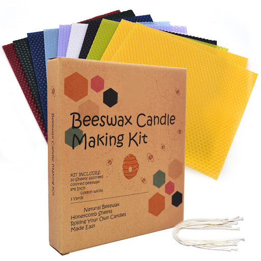 Beeswax Sheet Making Kit 彩色蜂蜜蠟片製作套件