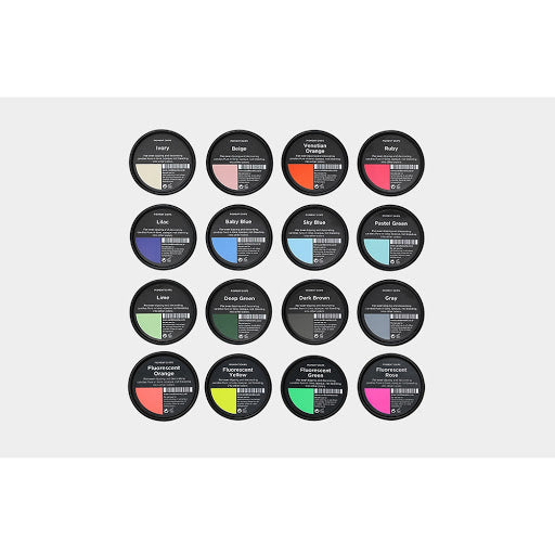 CW - Pigment Chips 顏料芯片16色套裝B